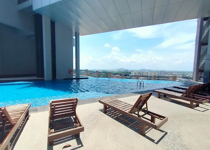 Melaka Town - Imperio Residence Studio With Bathtub